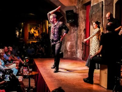 Barcelona: City Tour & Flamenco Show with Wine & Tapas - Placa Reial and the Gothic Quarter: old Barcelona with a sense of place