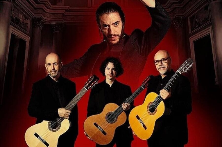 Barcelona: Guitar Trio & Flamenco Dance @Pignatelli Castle - The Paco de Lucía tribute: three guitarists, one shared language